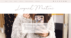Desktop Screenshot of leopardmartini.com